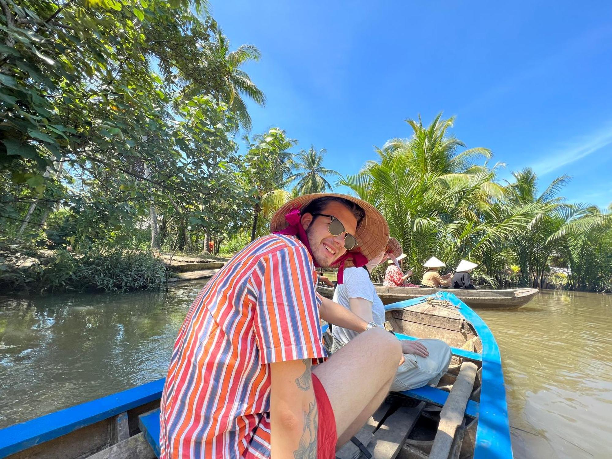 Hide Away Bungalows In Ben Tre City Kültér fotó