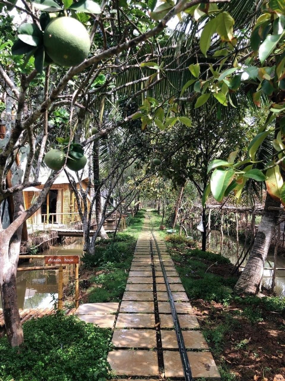 Hide Away Bungalows In Ben Tre City Kültér fotó